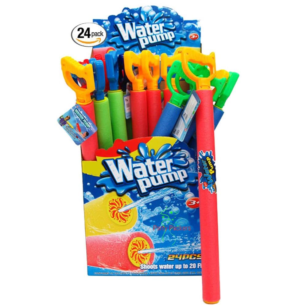 24 Party Pack - Blade Blaster Extra Large 22" Foam Water Gun - Easy Lightweight Water Shooter