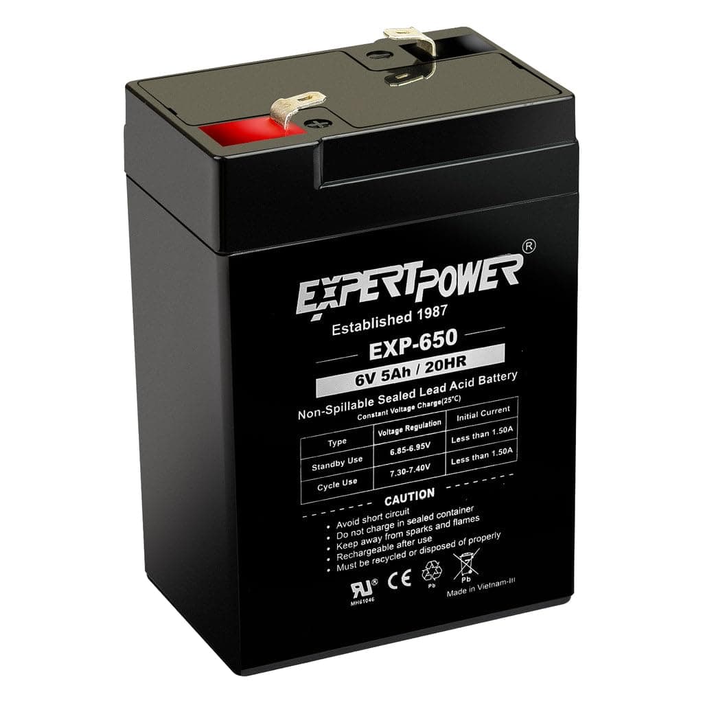 6V 5Ah SLA Rechargeable Battery