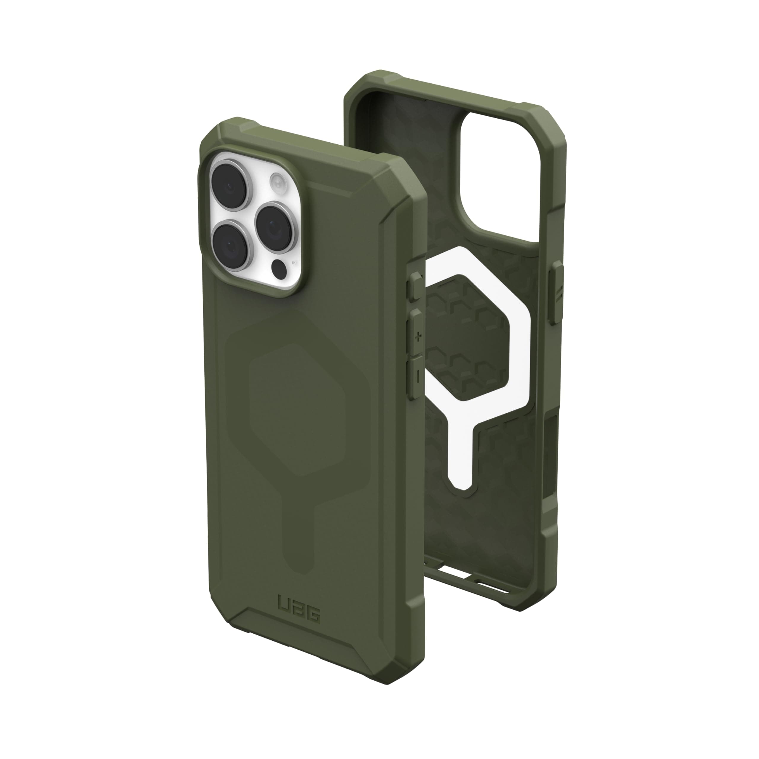 Urban Armor GearUAG Essential Armor for iPhone 16 Pro Max case cover [16 Feet Drop tested] MagSafe compatible - Olive Drab