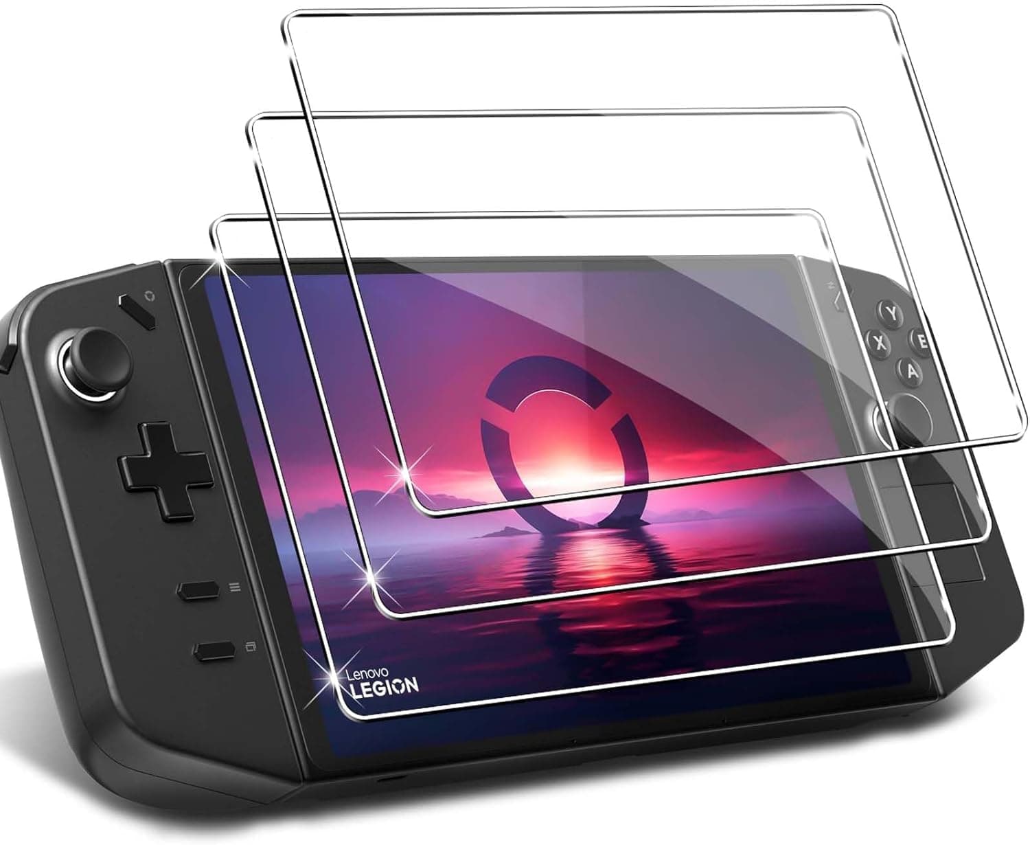 SCAUA 【3 Pack】 Screen Protector Compatible with Lenovo Legion Go 8.8" 2023, Ultra HD Glass Protector 9H Hardness Easy to Install, Anti-Fingerprint Anti-Scratch