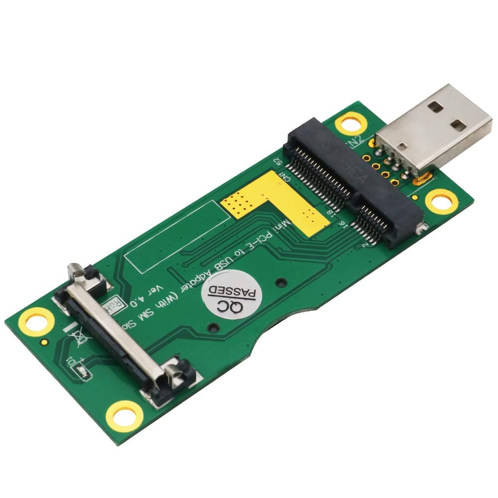 Mini PCI-E to USB Adapter with SIM Card Slot for 3G / 4G Network Cards
