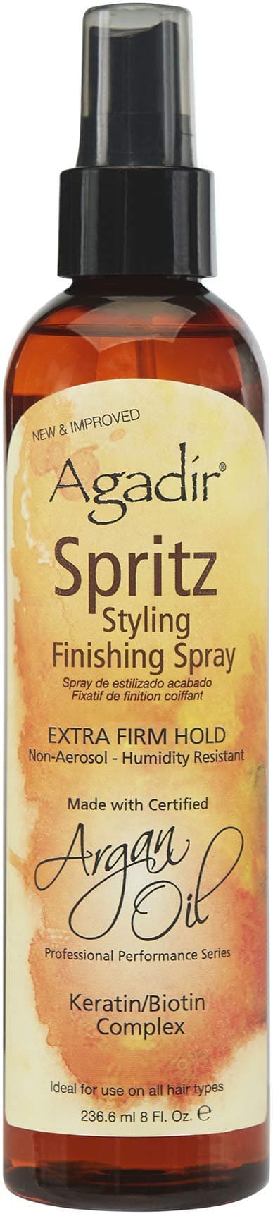 AGADIR Spritz Styling Finishing Spray, 8 Fl Oz