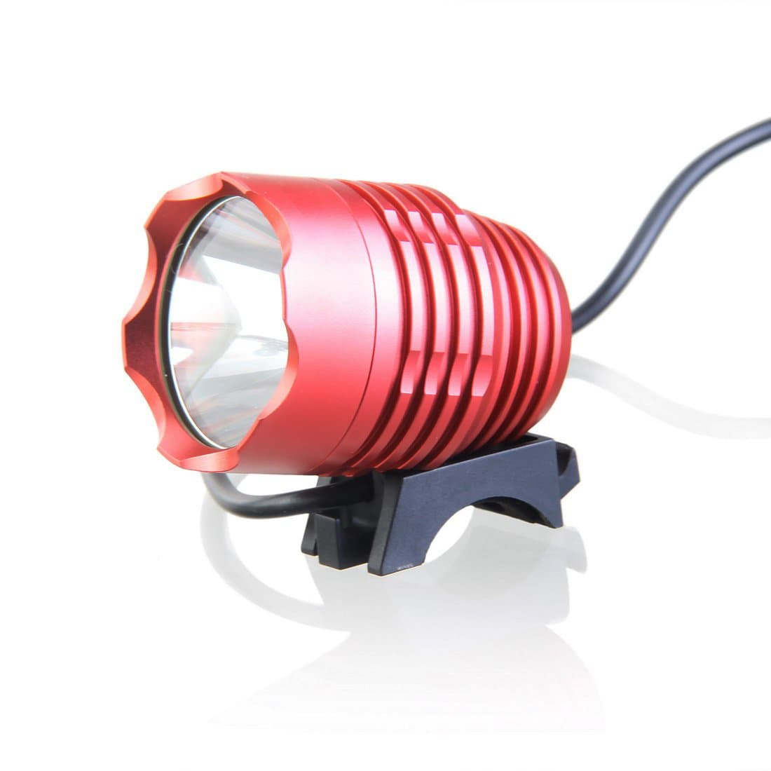 CE Certificate KinFire HDT6-RD 3-Mode CREE 1T6 LED 900 Lumen Headlight,Red