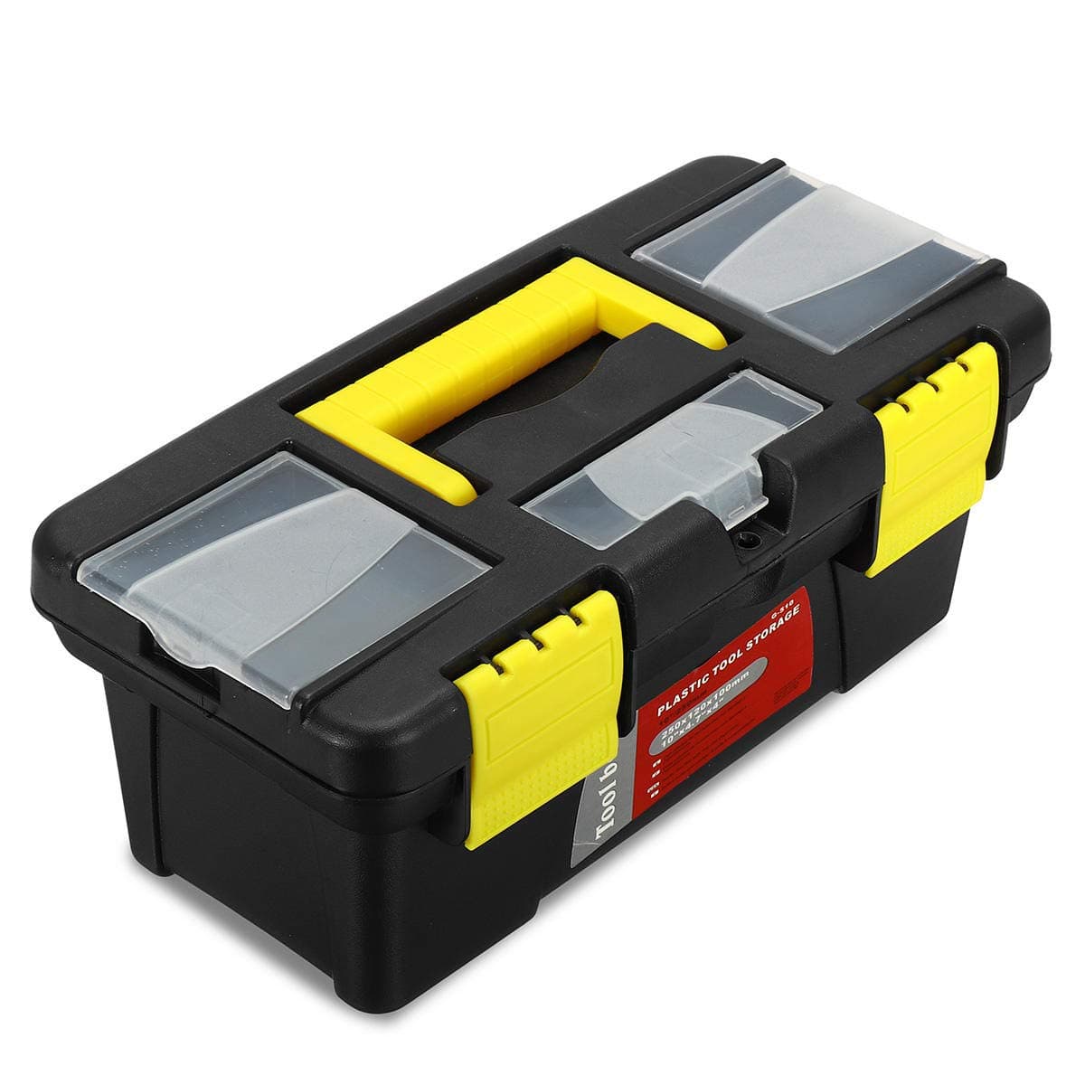 Istore Multifunctional Tool Box || Portable Plastic Tool Storage Box Organizer || Hardware Storage Container for Hand Tool Kit-Hammer-Screwdriver