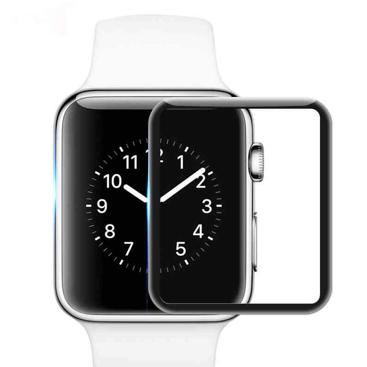 [2 Pack] Screen Protector for Apple Watch Update Apple Watch Screen Protector HD Clear for 40mm Series 4 Anti-Bubble/Waterproof & Reusable