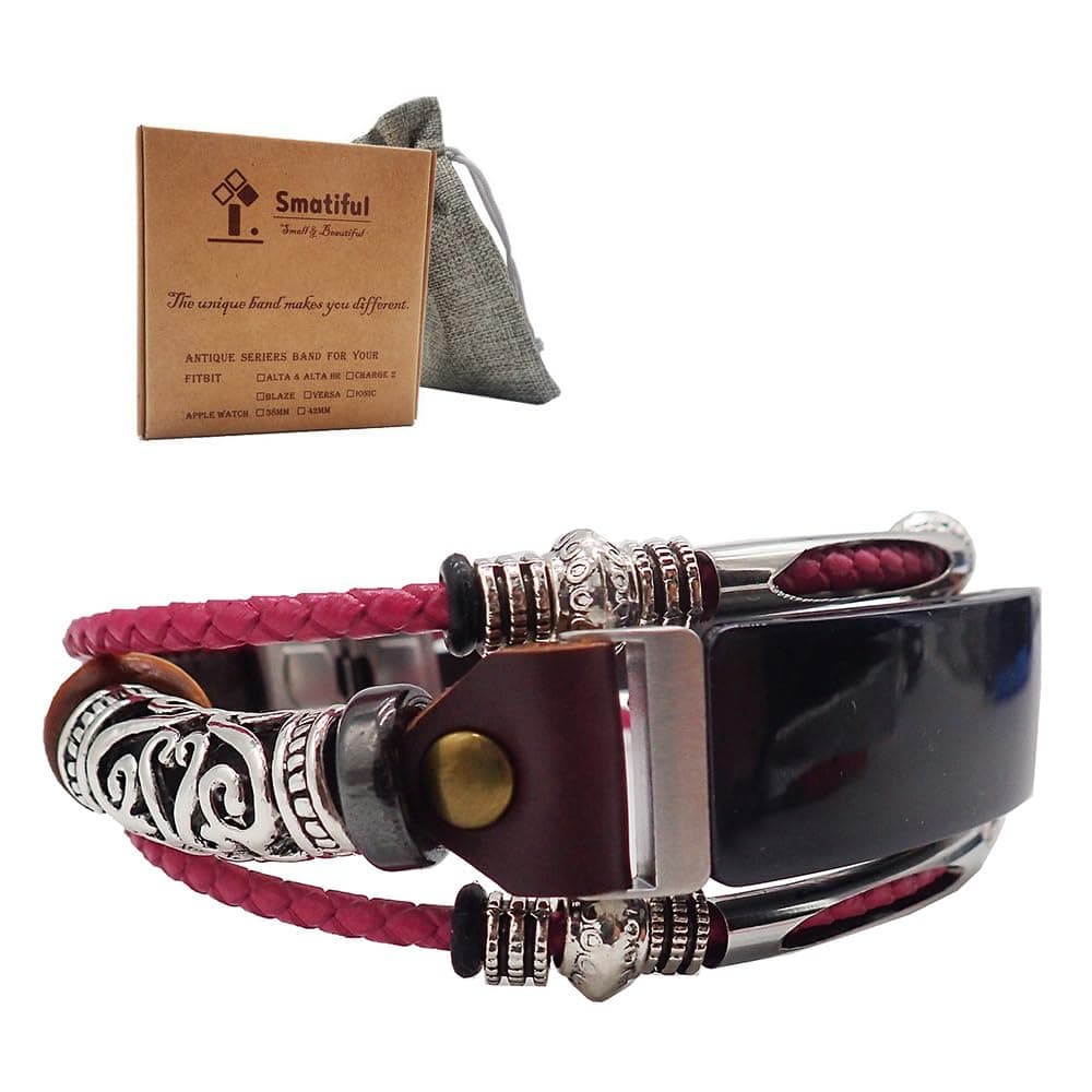 Smatiful Inspire Bands with Box Pack for Women, Adjustable Replacement Watch Band Compatiable with for Fitbit Inspire 1, Muticolor