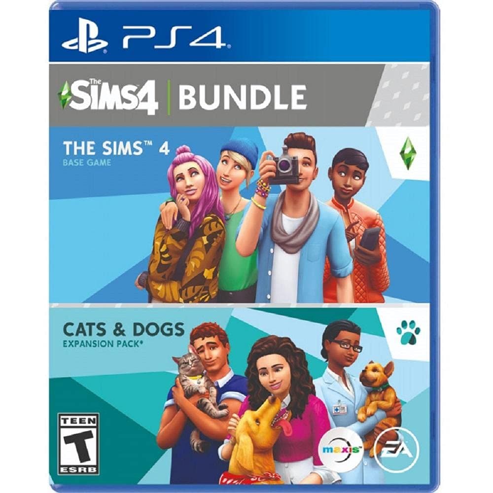 Sims 4 + Sims 4 Cats & Dogs Bundle-Nla
