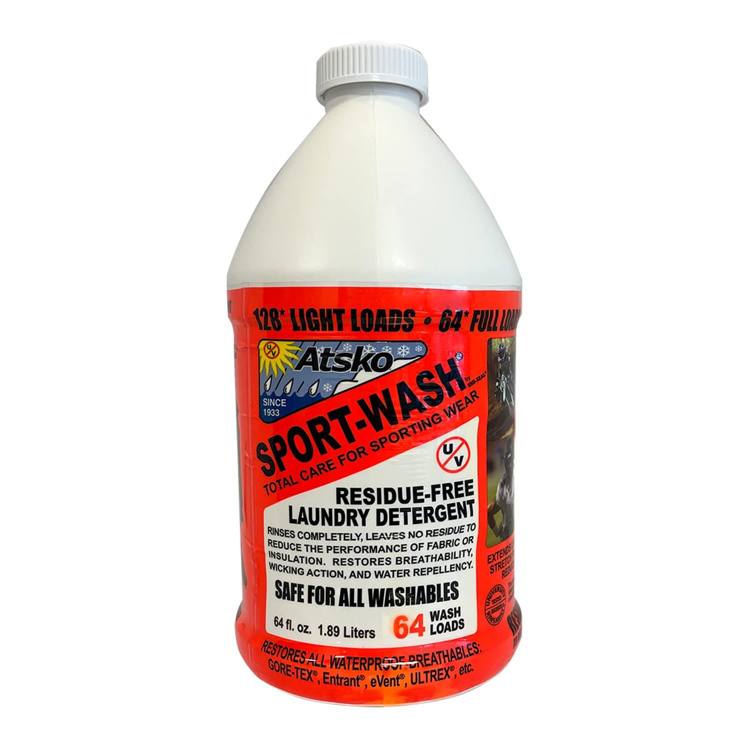 スポーツウォッシュ洗濯洗剤64流体オンス