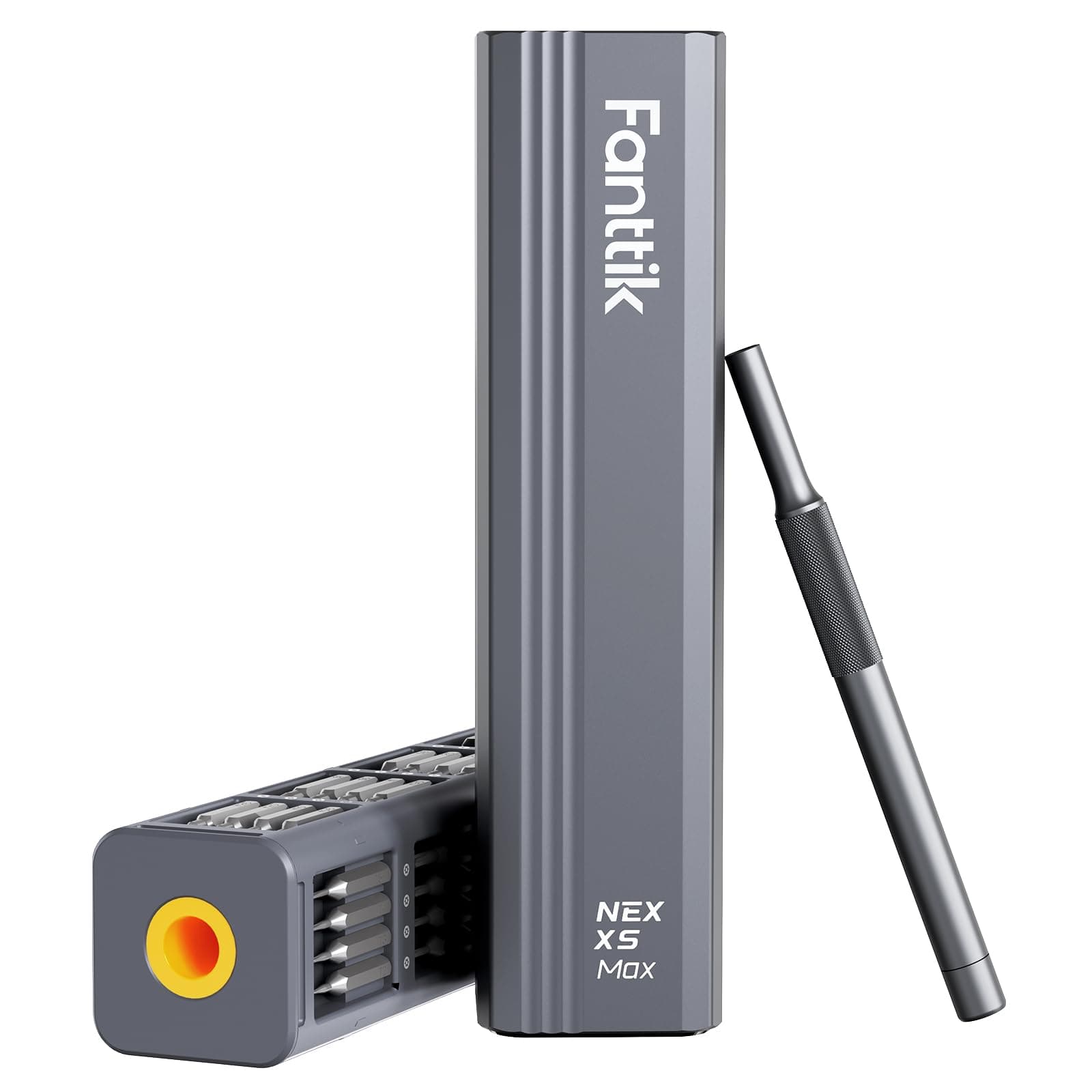 X5 Max Precision Screwdriver Set, 50 in 1 Magnetic Tips, Magnetic Pop Up Case, 360° Rotation, 5/32" Hexagon, Repair Tool for Camera Phone Laptop Watch