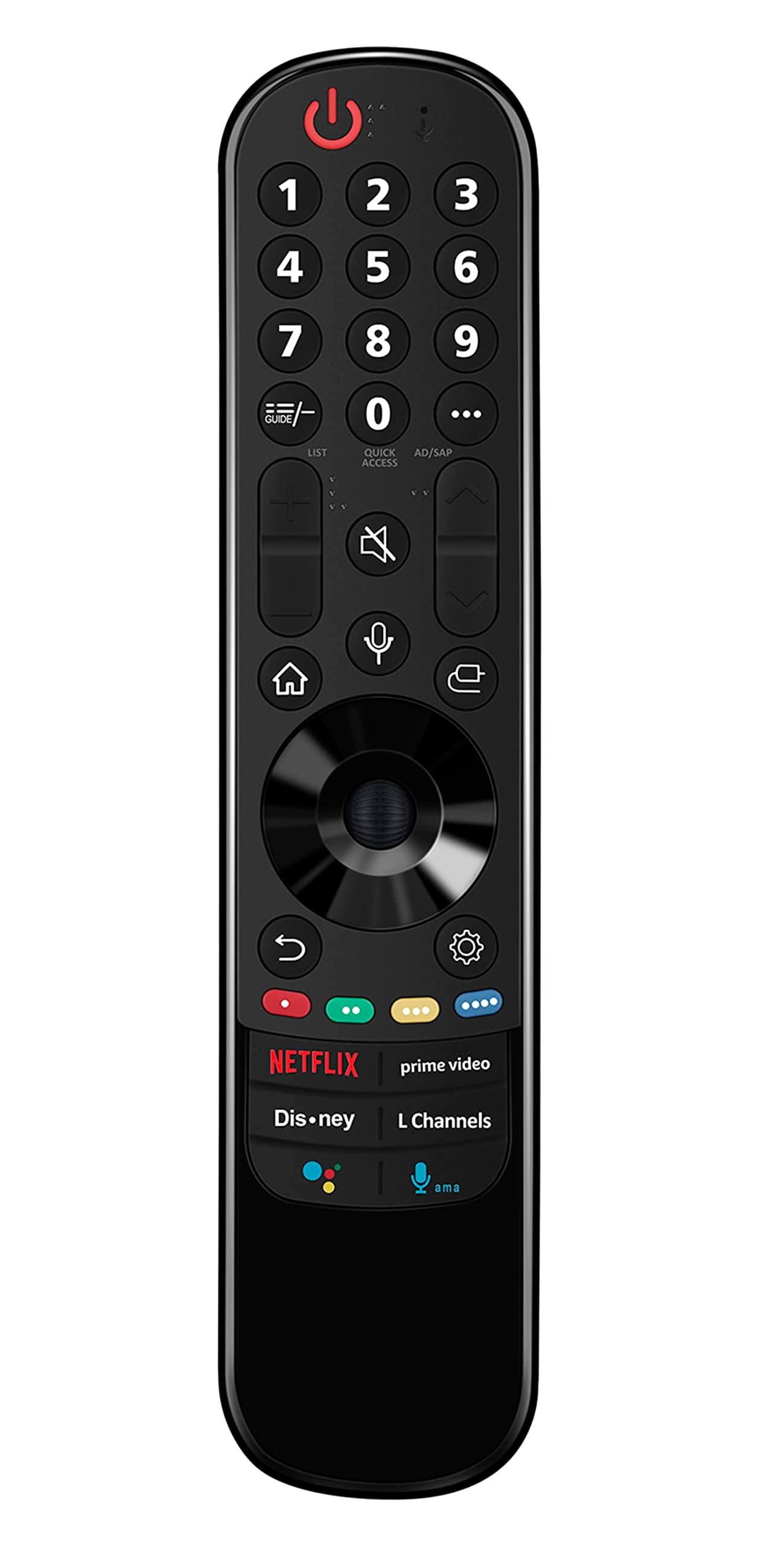MR22GA AKB76039902 Replace Voice Remote Control fit for LG Smart TV 2022 Model OLED TV Z2, G2, C2, B2, A2 Series QNED99, 90, 85, 80 Series NANO80, 75 Series UQ90, UQ80, UQ75, UQ80 Series