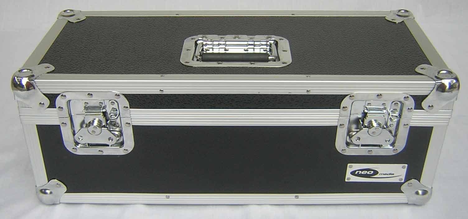 7-Inch 300 LP DJ Storage Box - Black