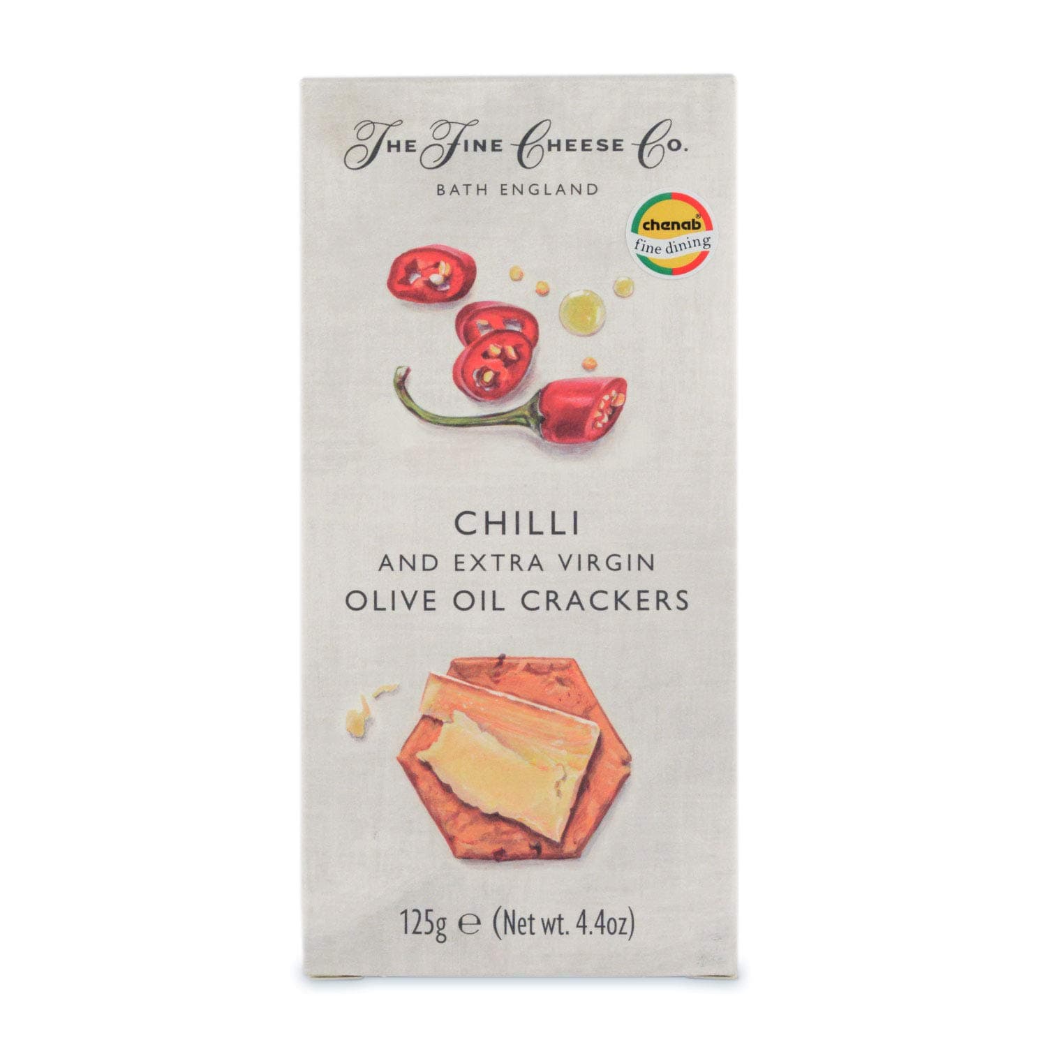 Crackers With Chilli And Extra Virgin Olive Oil,125G|Product Of Uk |
