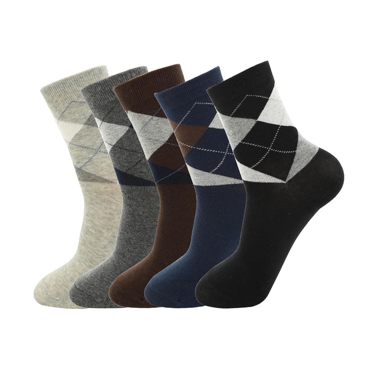 GenericMen's Socks Pack of 5 Multi