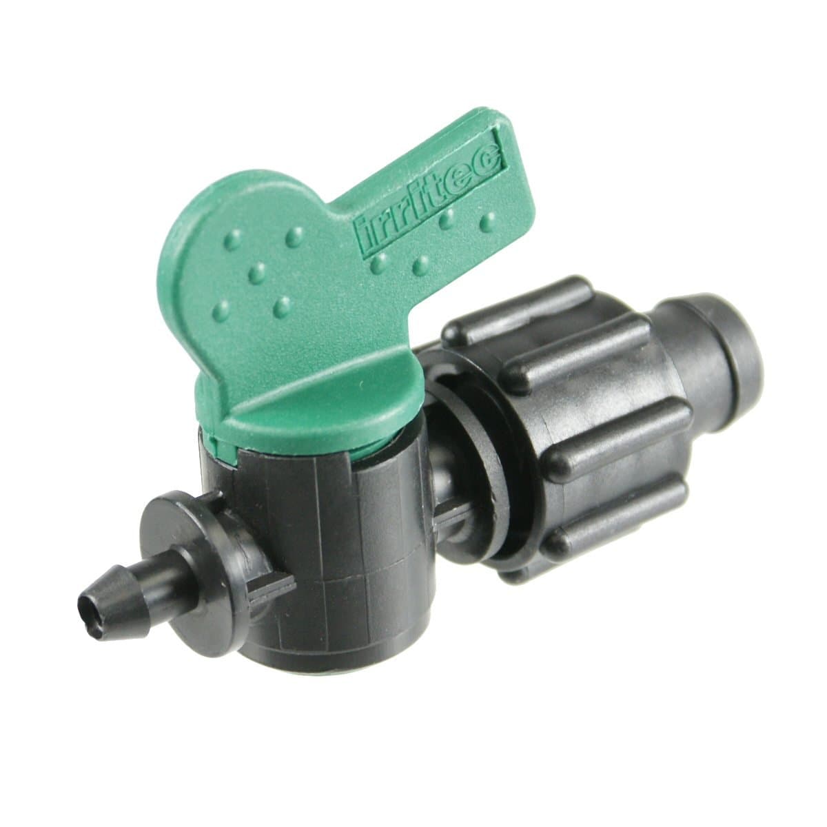 Tape x 1/4" Barb w/valve