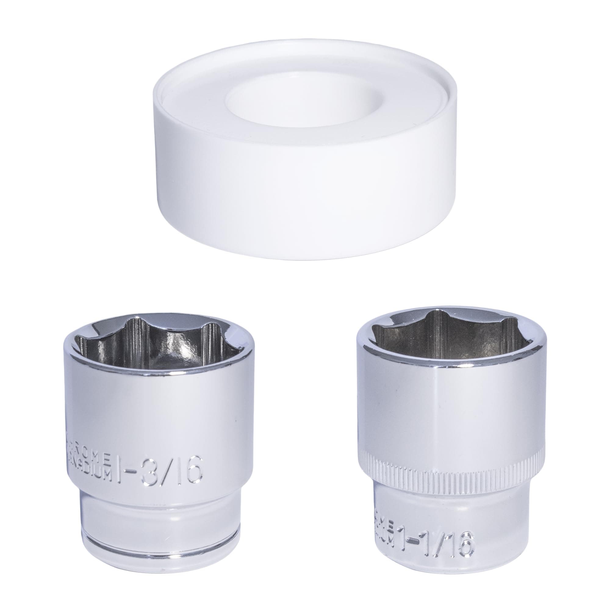 Corro-Protec Powered Anode Rod Installation Kit with Teflon Tape, 1-1/16 Socket, and 1-3/16 Socket - Essential Tool Kit for Easy and Secure Installation