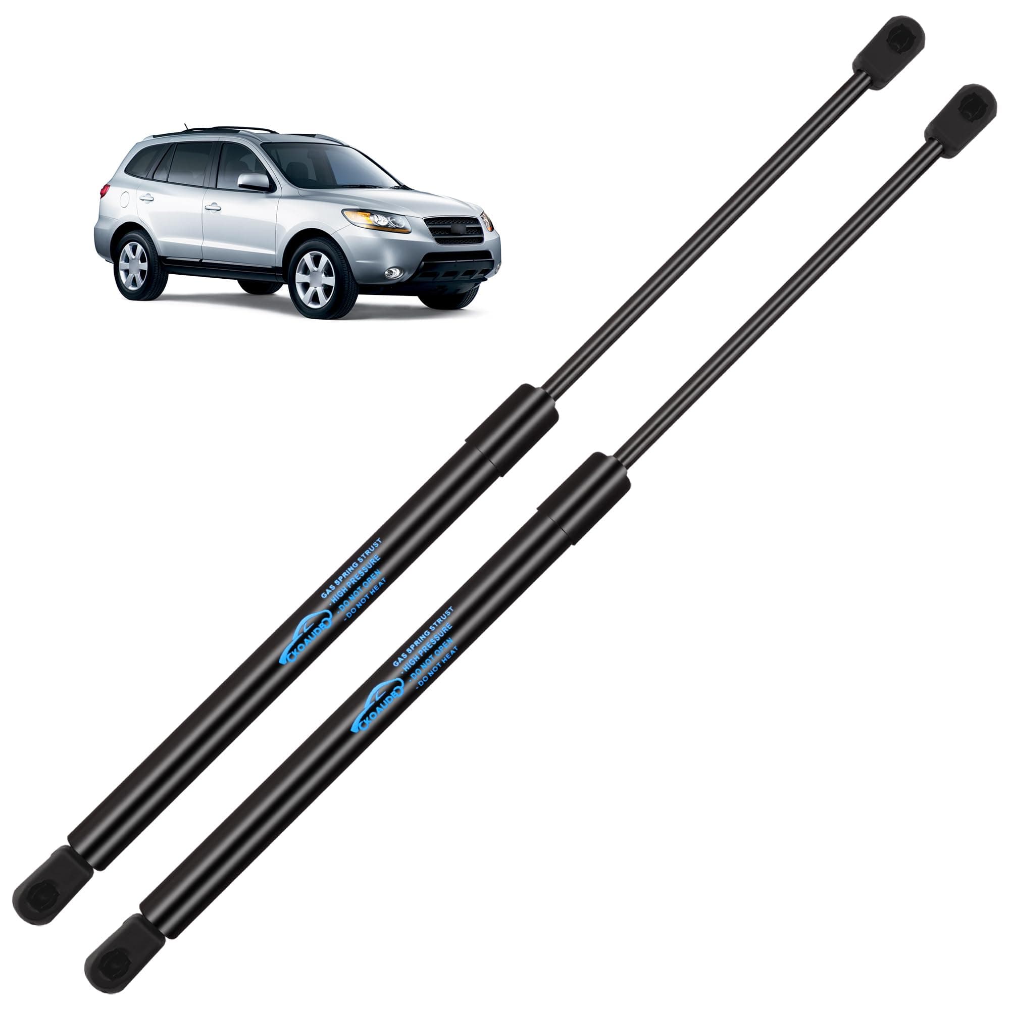 2Pcs Rear Tailgate Boot Struts for Santa Fe MK II All Engine SUV 2007-2012 Car Boot Lift Support Tailgate Struts Heavy Duty Gas Struts Replace #81770-2B001