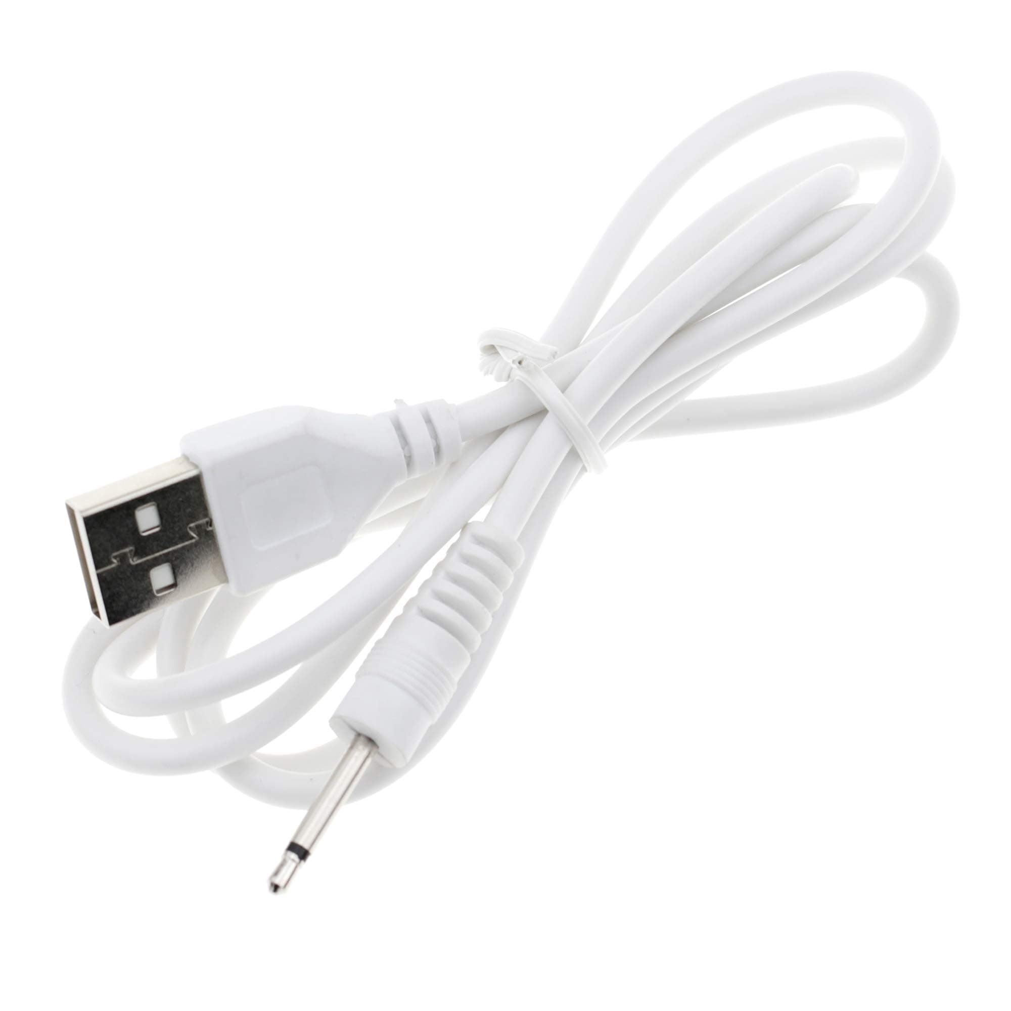 USB Charging Cable 2.5mm Jack Cord for Personal Rechargeable Device USB Adapter 1Pack