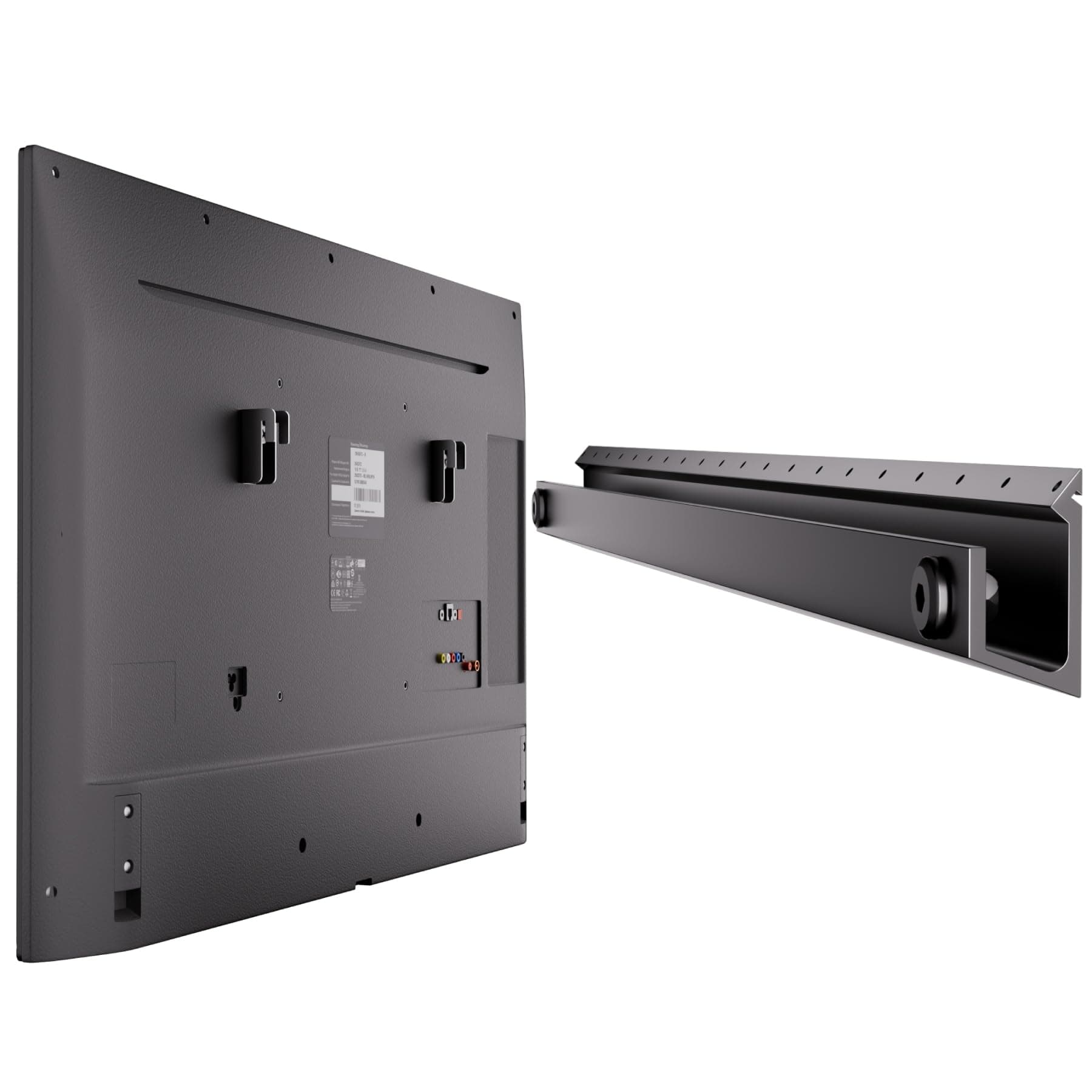 Studless TV Wall Mount, No Drill Drywall TV Bracket Hanger for 32-75 inch Flat Screen TVs, No Anchors, No Stud, Heavy Duty, Renter Friendly, Easy Install with All Hardware Included
