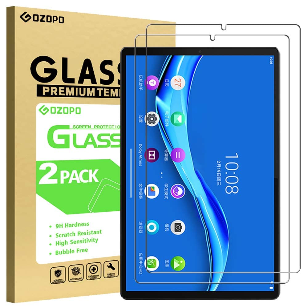 [2 Pack] Screen Protector for Lenovo Tab M10 FHD Plus 2nd Gen/ M10 FHD Plus 10.3 inch TB-X606, Anti-Scratch Tempered Glass Film [NOT fit for M10 Plus 3rd Gen]