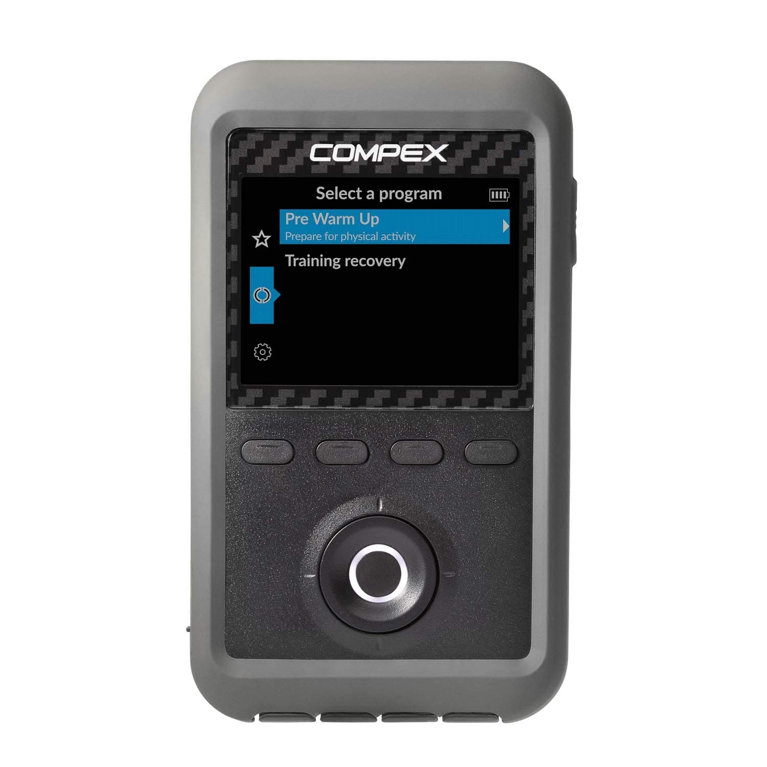 Compex Performance 3.0 Muscle Stimulator with Tens Kit, Helps facilitate and Improve Performance, 6 Programs, Gray