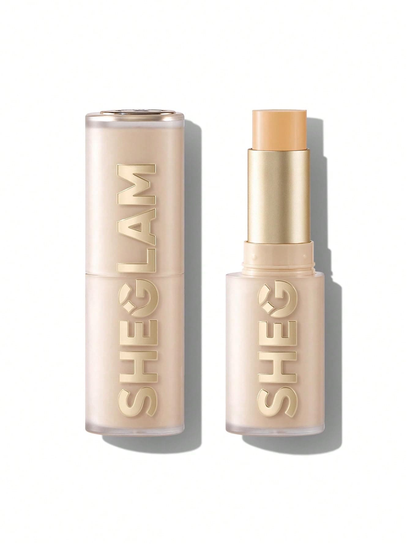 SHEGLAM Skin Magnet High Coverage Foundation Stick Longwear Medium Face Makeup for All Skin Types-Bamboo