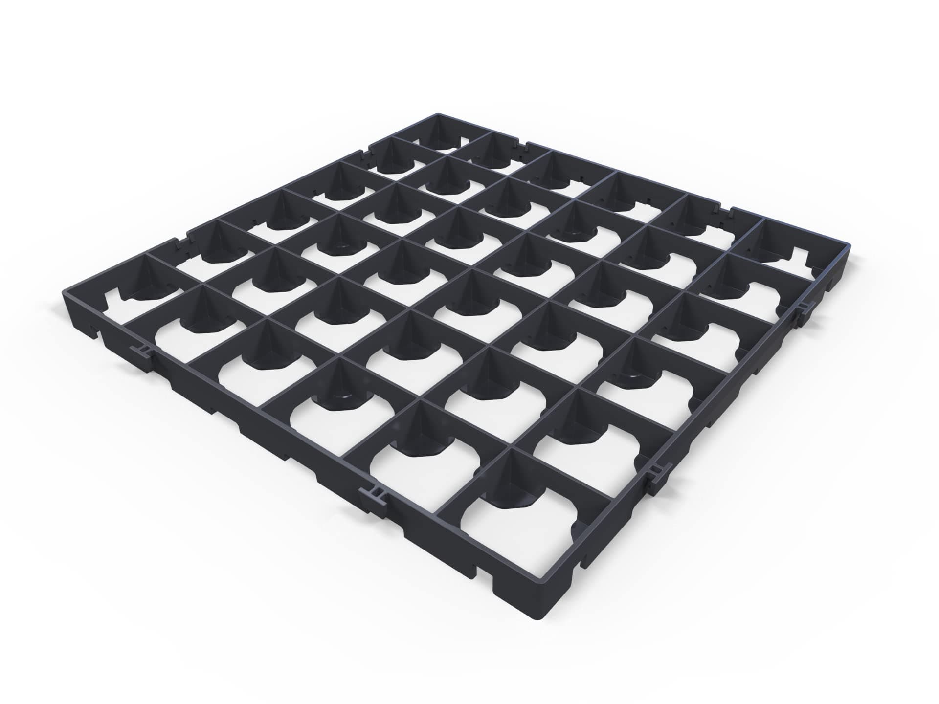 10ft x 8ft SYSTEM- 30 PROBASE GRIDS (Plastic)