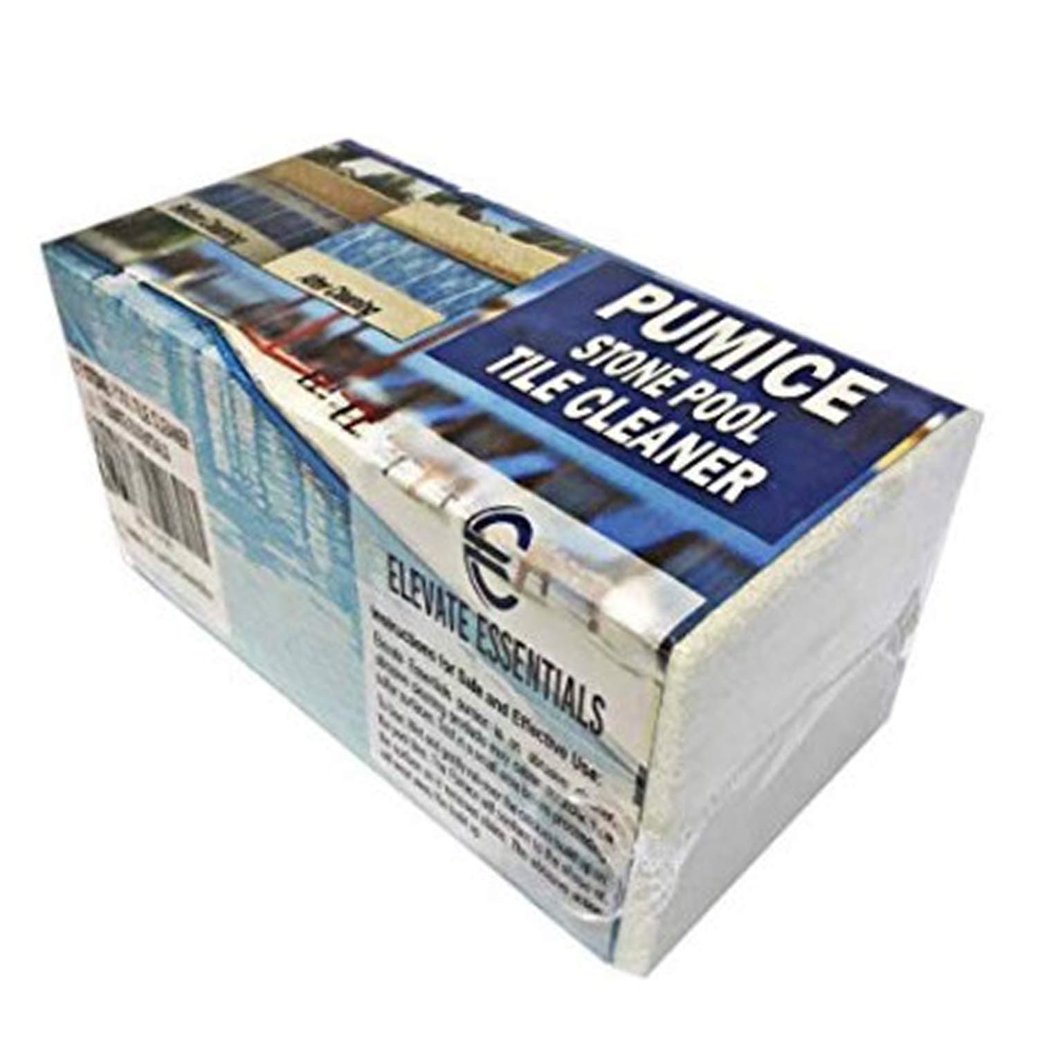 Pumice Stone for Pool Tile Cleaning Block, Concrete Spa Cleaning, Best Pool Stain Remover, Natural Pumice Stone, Ceramic Tile Cleaner Block, White (1)