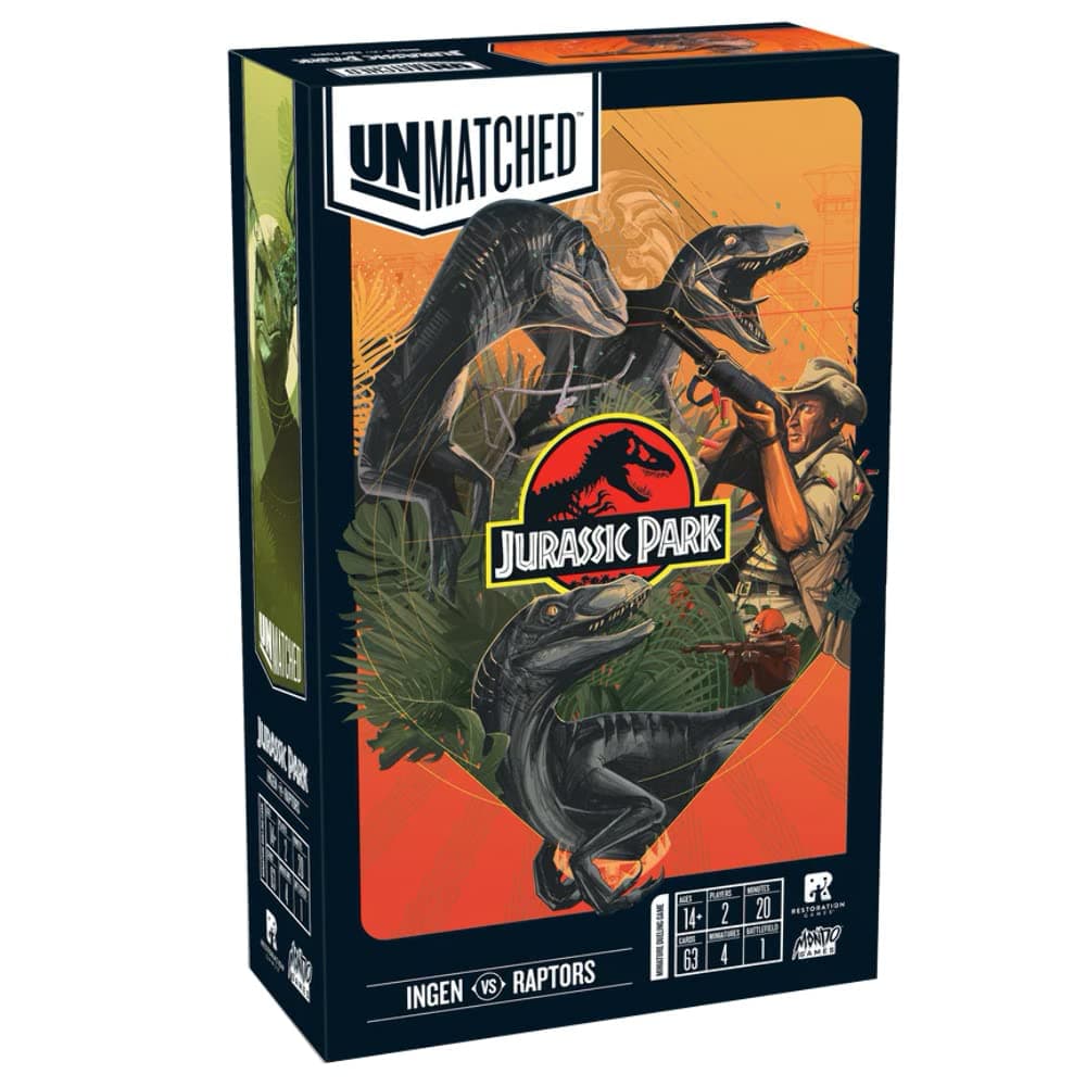 Unmatched Jurassic Park: Ingen Vs. Raptors