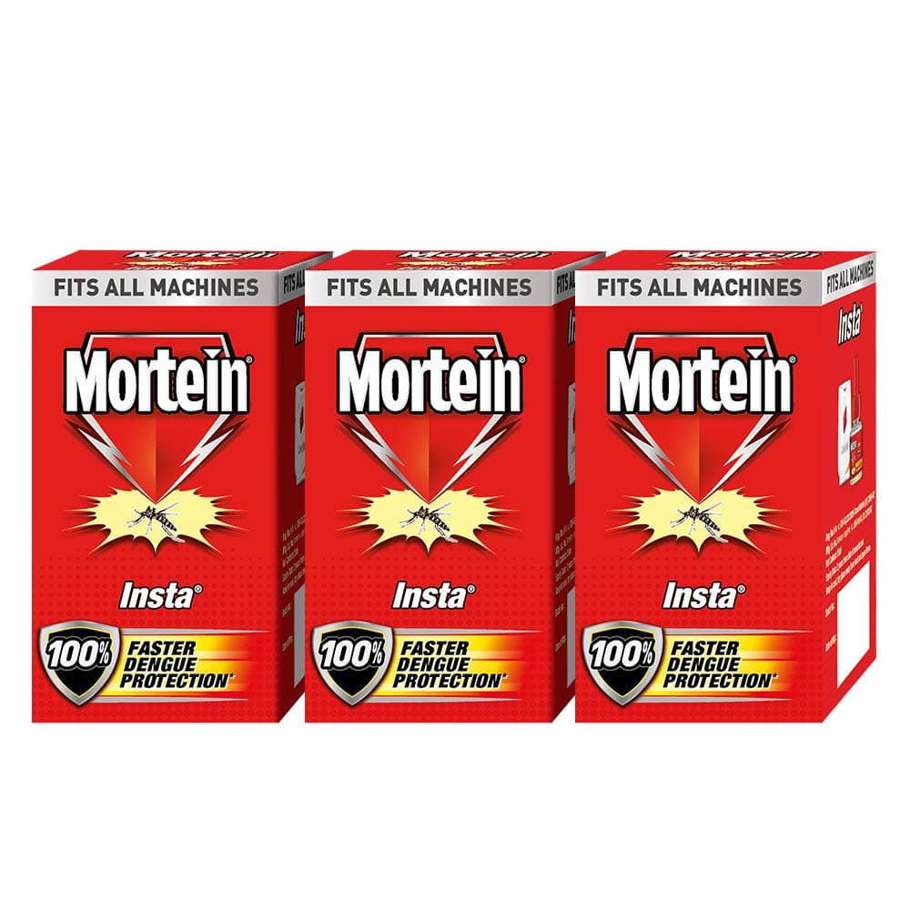 Mortein Insta 5 Plug in Mosquito Repellent Refill - 35 ml (Pack of 3)