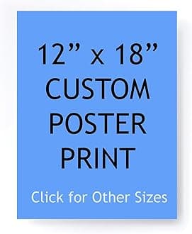Pera Print - Custom Poster Print - Upload Your Image/Photo - Personalized Photo Prints, Create Your Own Poster - Print Any Photos, Images - 12 x 18 inches