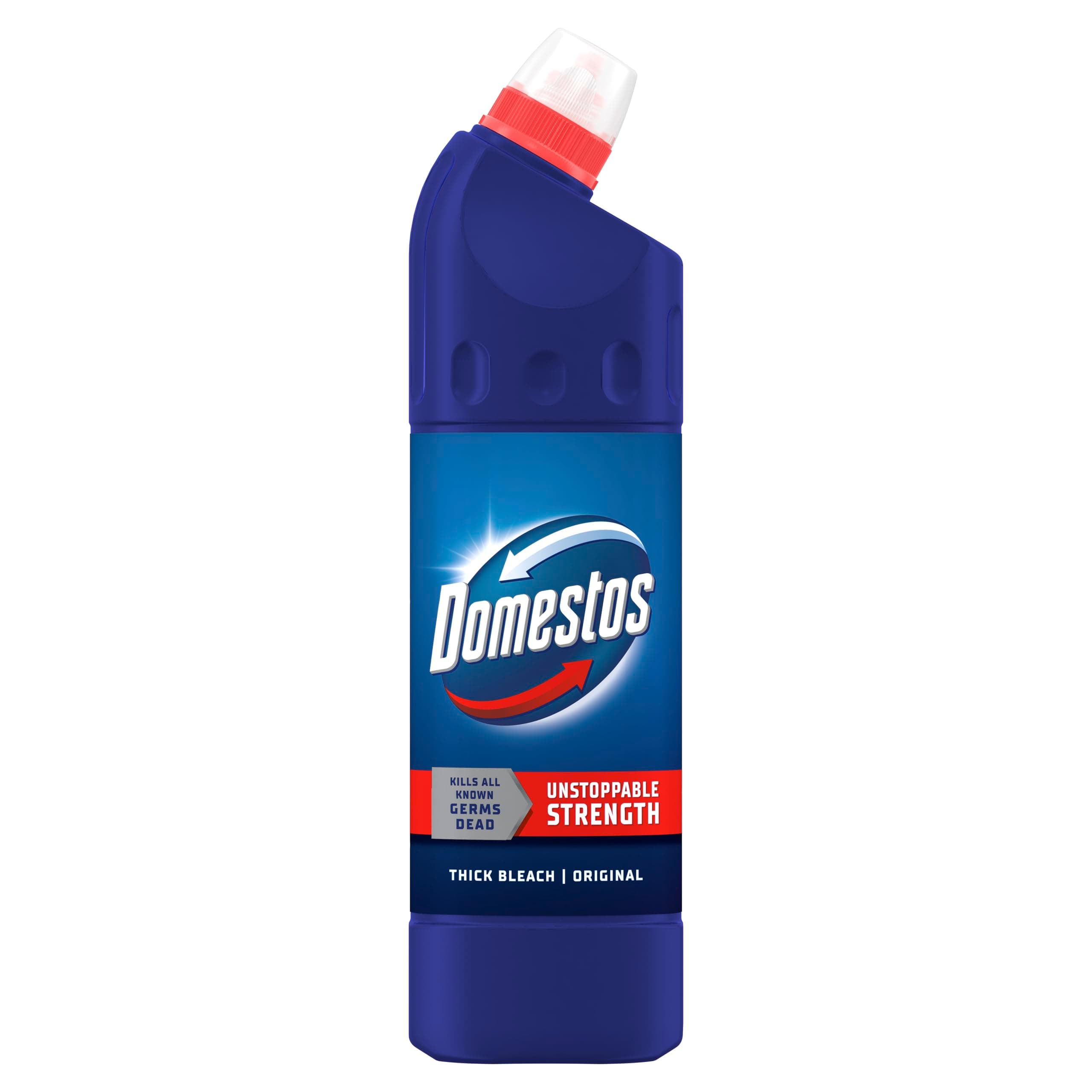 Original Thick Bleach disinfectant that eliminates 99.99% of bacteria and viruses* unstoppable strength 750 ml