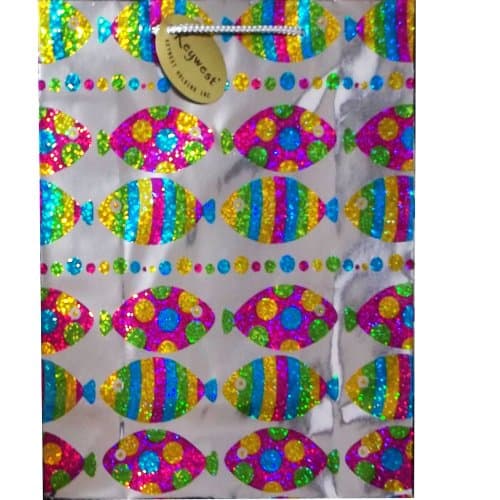 Purim Metallic Gift Bags
