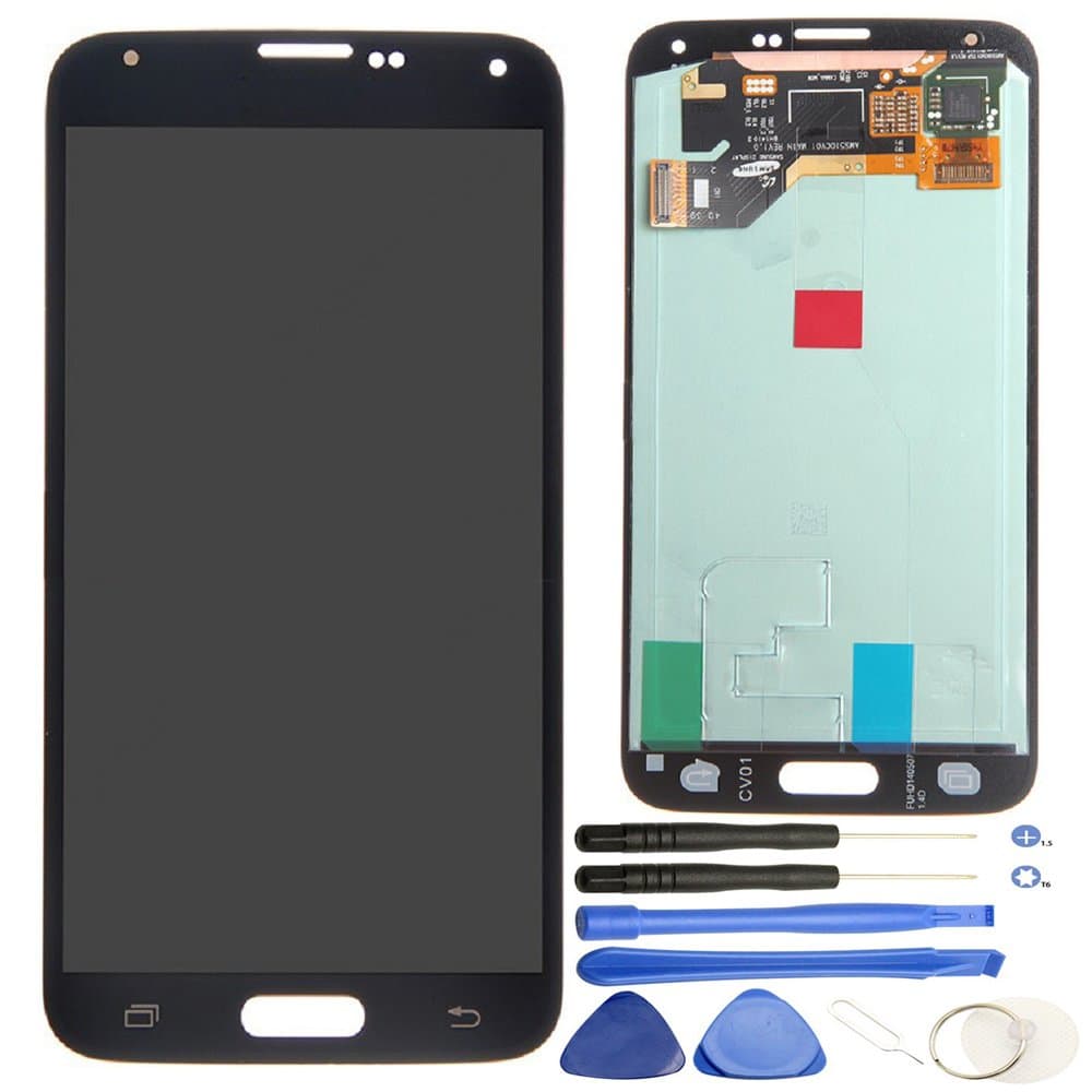 FFtopu Screen Replacement Compatible with 7 White, LCD Display & Touch Screen Digitizer Frame Assembly Set with 3D Touch Free Repair Tools