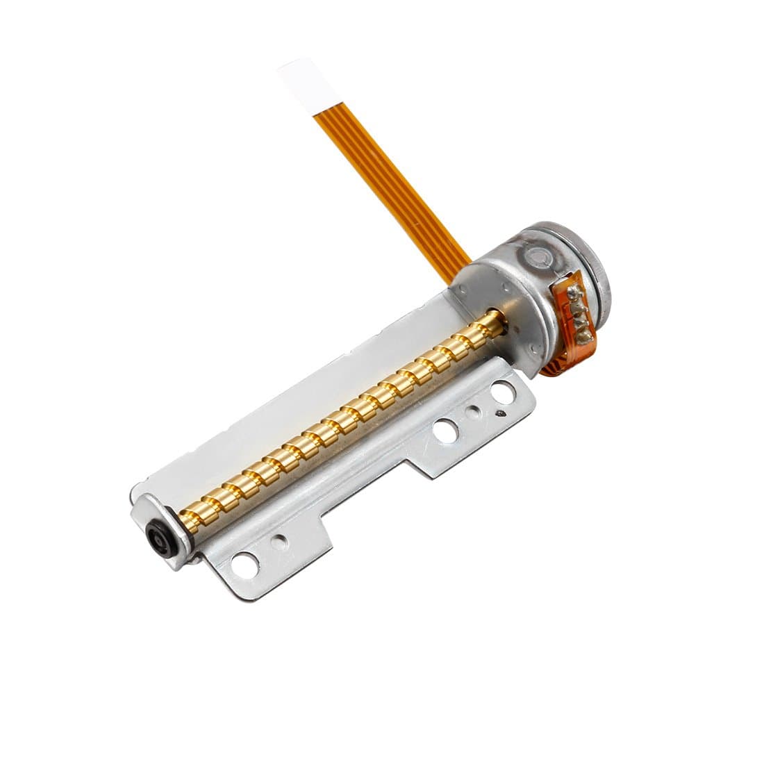 sourcingmap 50mm x 3mm Screw Shaft 2 Phase 4 Wire Micro-Step Stepper Motor DC 3-6V