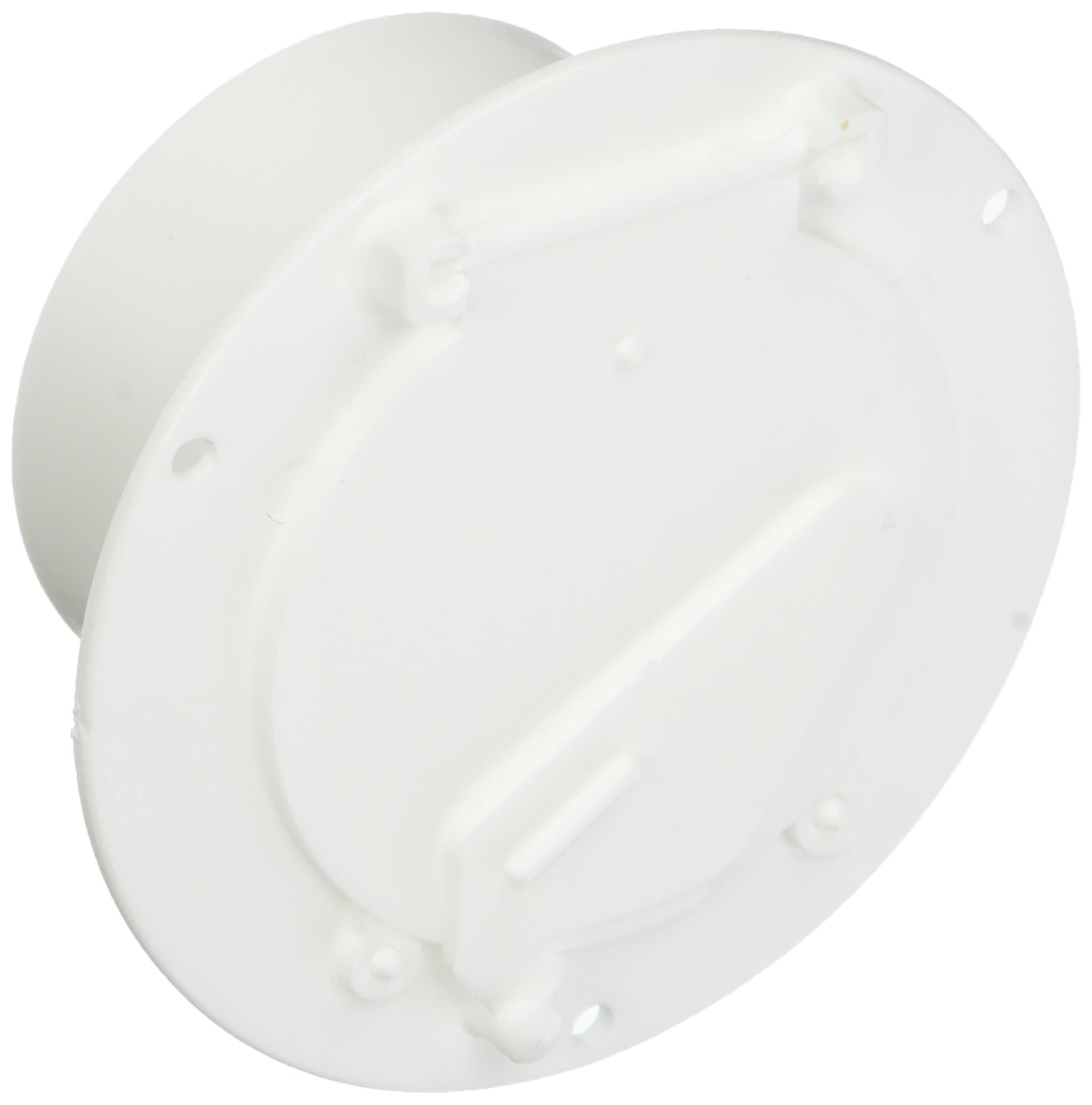 Zebra RV (RM208P) Polar White Cable Hatch with Locking Latch