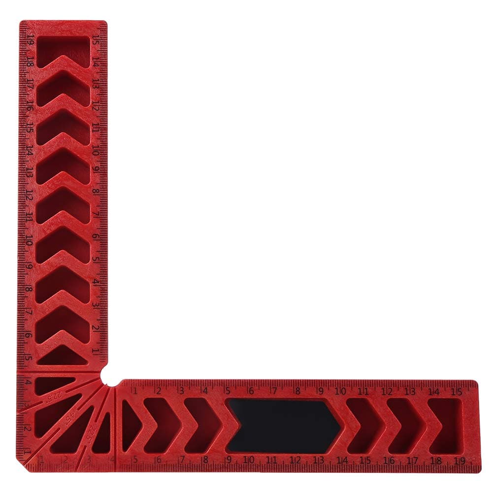 Right Angle Clamp,90 Degree Right Angle Positioner Woodworking Corner Clamp Carpenter Positioning Accessory,Red