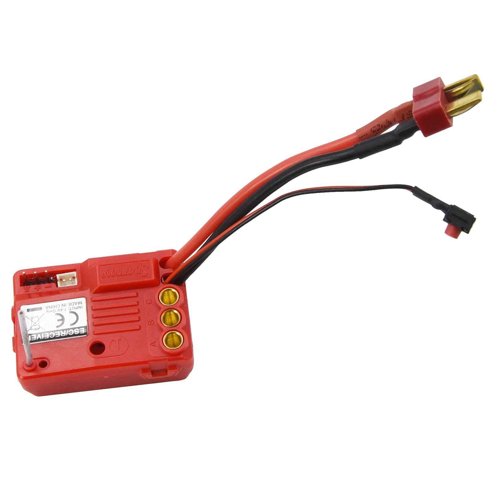 Blomiky M16110 Electronic Speed ESC Receiver with On/Off Switch for Haiboxing 18859 18859A 16889A 16890A RC Truck / 16890A ESC