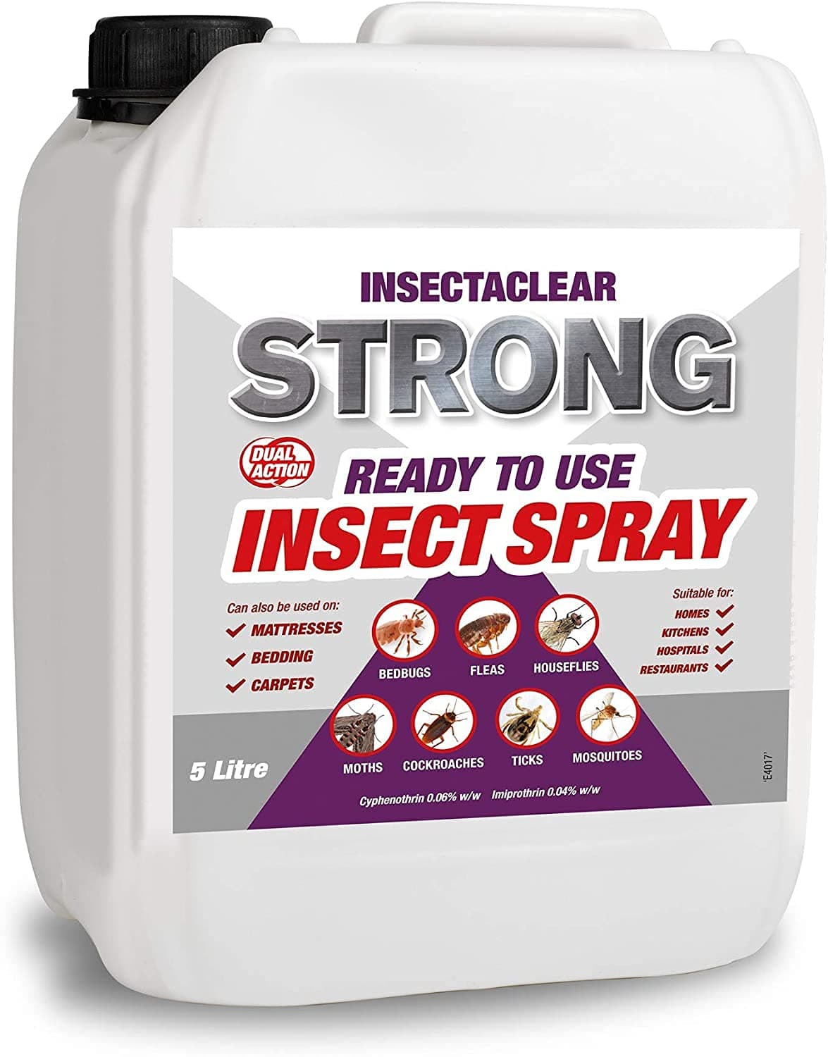Bedbug killing poison Insectaclear Strong Phobi Dose RTU (5 Litre)