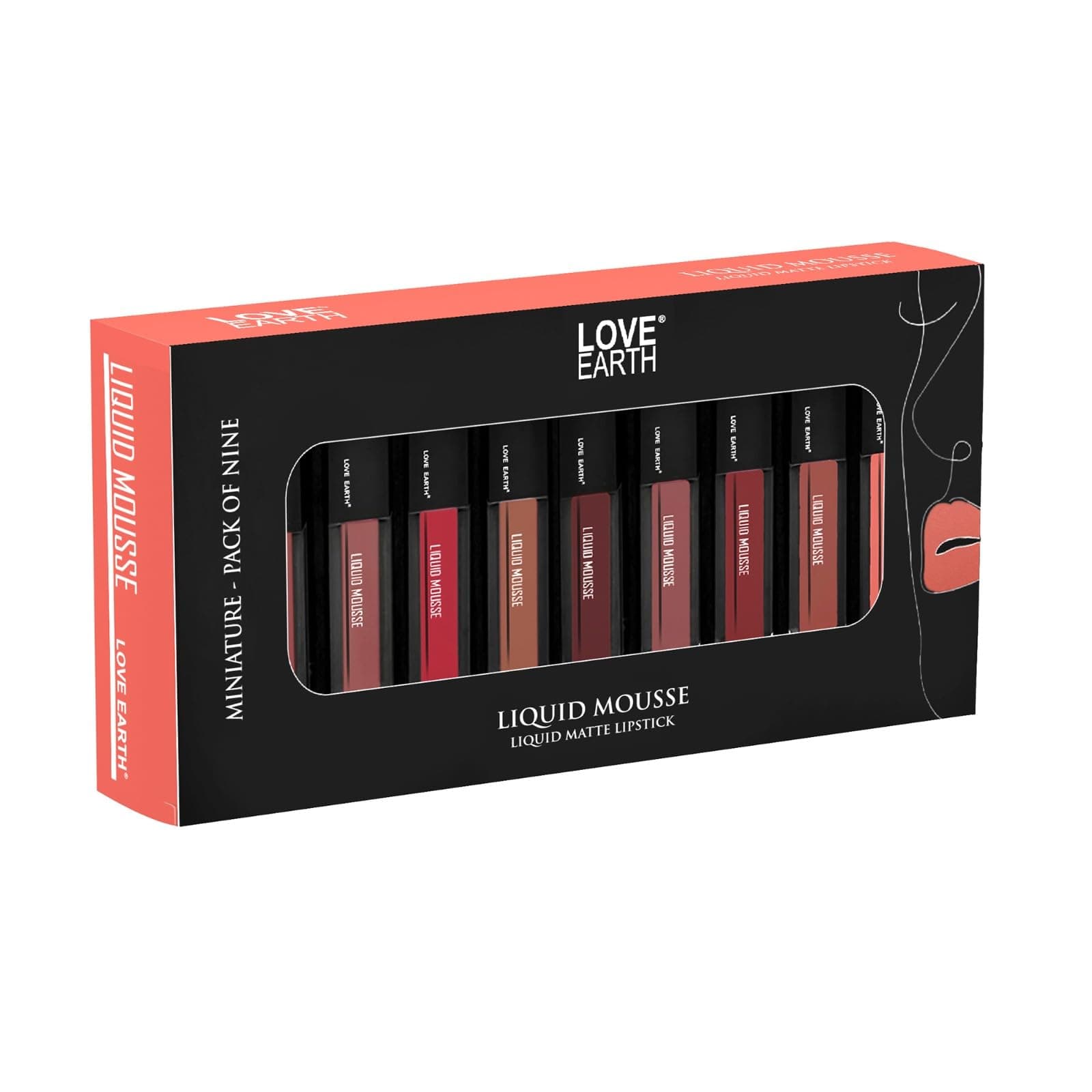 Love Earth Lipstick (Matte) (18 ml (Pack Of 1) Multi)
