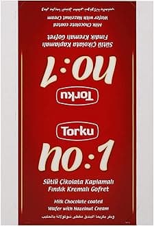 Torku No: 1 Milk Chocolate Coated Wafer, 35 Gm (Pack Of 24)