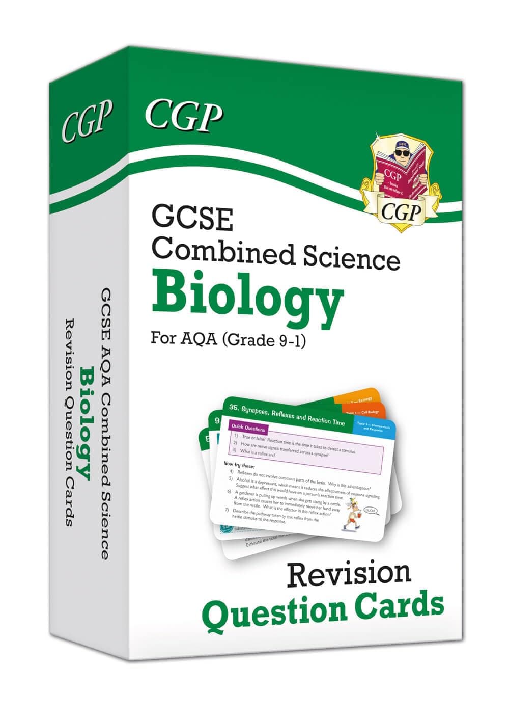 Coordination Group Publications Ltd (CGP) 9-1 GCSE Combined Science: Biology AQA Revision Question Cards