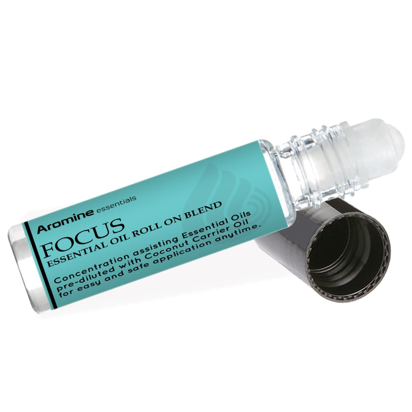 Focus Essential Oil Roll On, Pre-Diluted 10ml (1/3 fl oz)