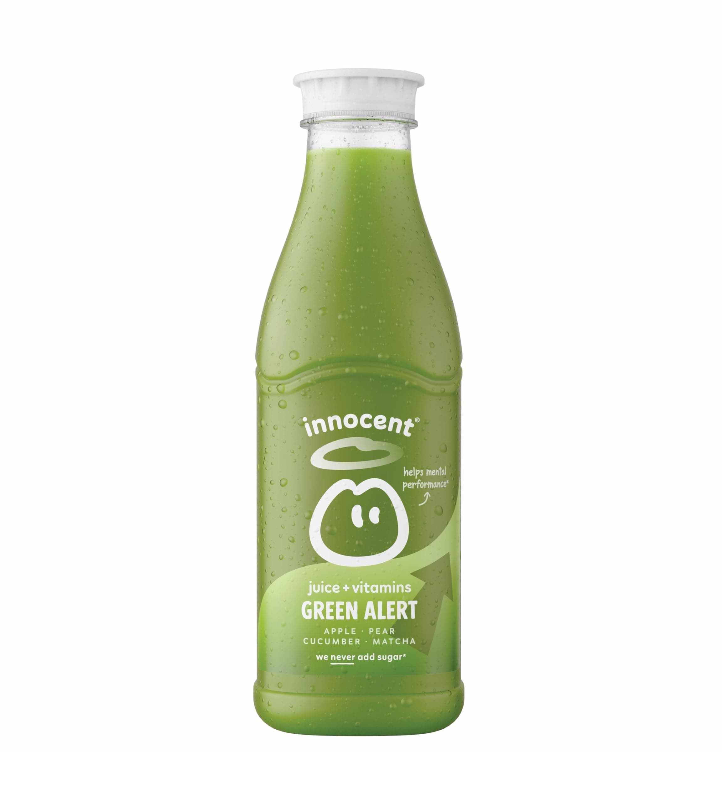 Innocent Plus Green Alert, Apple & Pear Juice with Vitamins 750ml