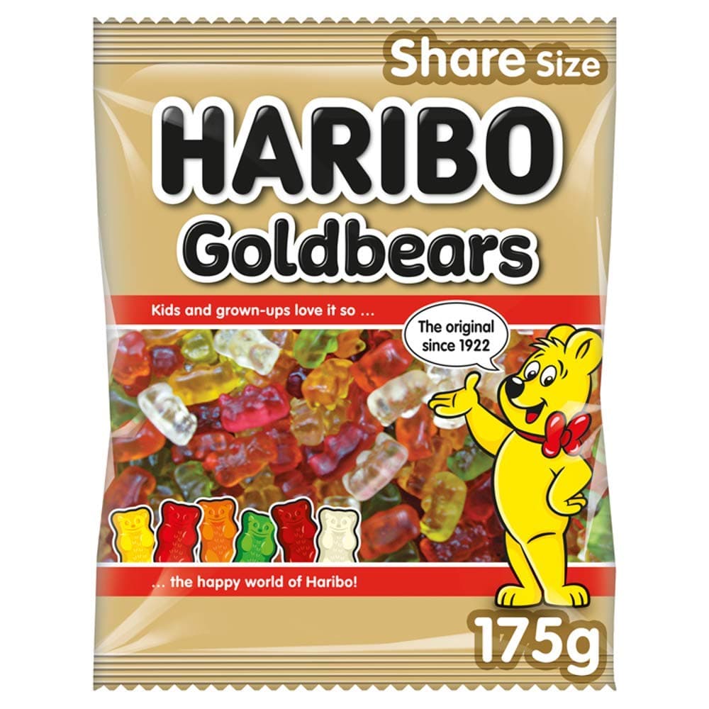 Gold Bears Sweets Bag, 175g