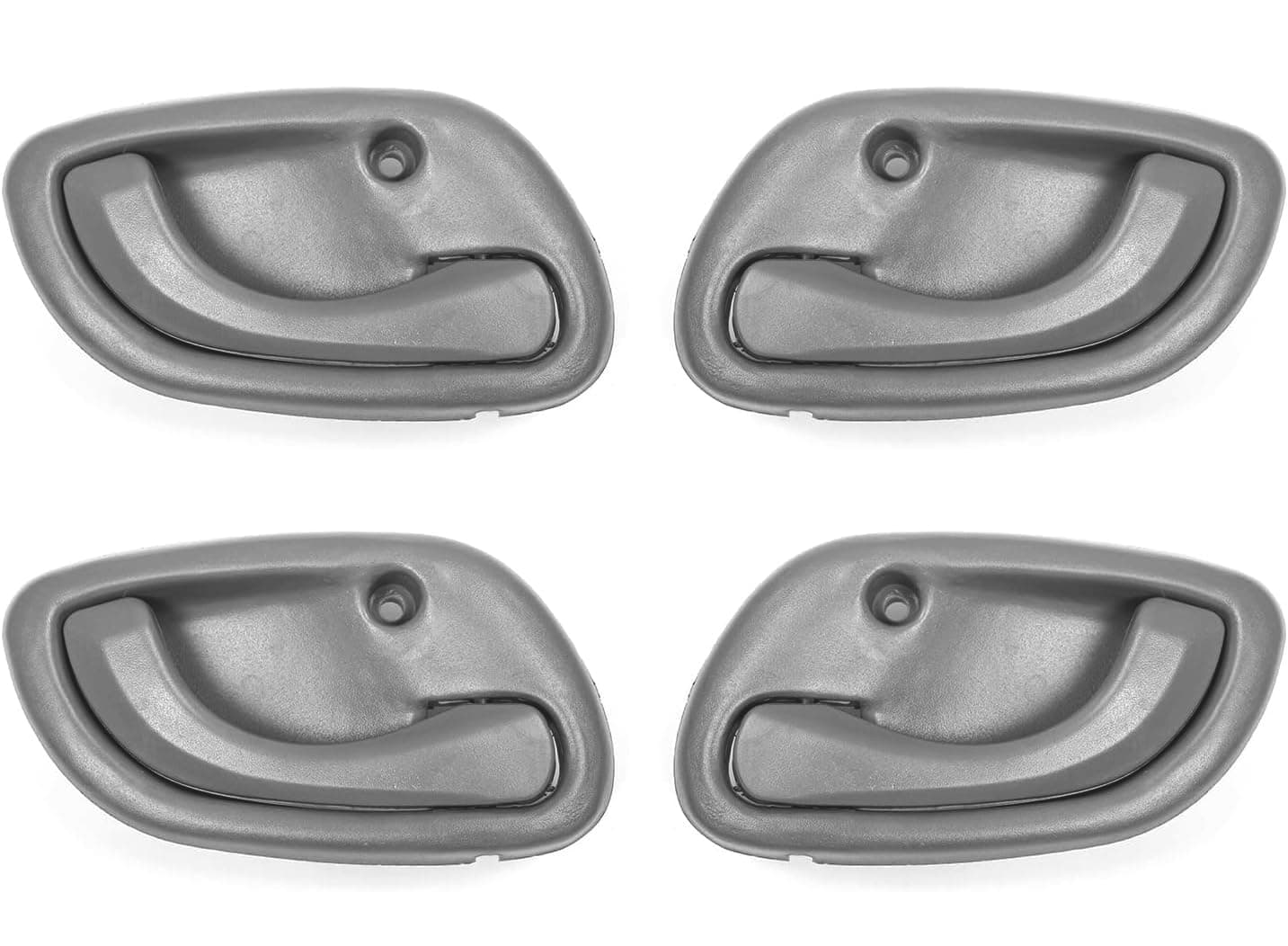 4Pcs Interior Door Handles for Chevy Tracker 1999 2000 2001 2002 2003 2004, Suzuki Vitara 99-05 Suzuki Grand Vitara 95-02 Suzuki Esteem,Gray