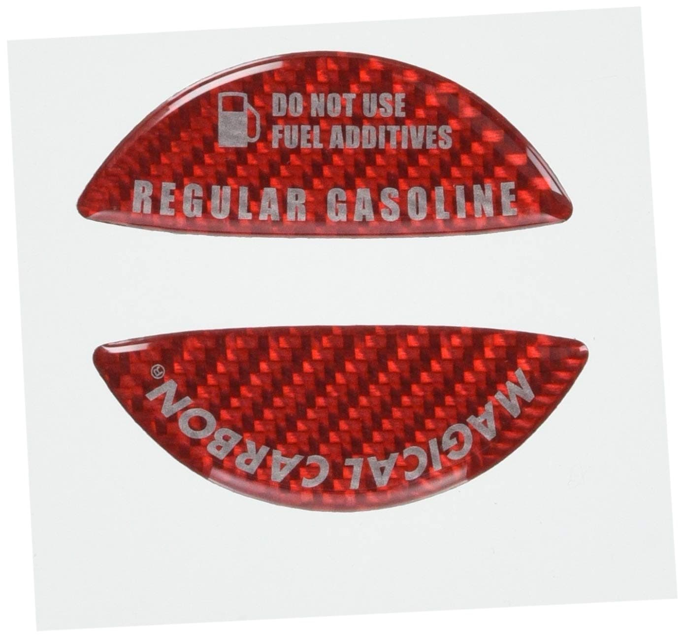 Hase Pro Magical carbon [fuel cap emblem] regular type (Red) Mazda / Suzuki for CFER-3R