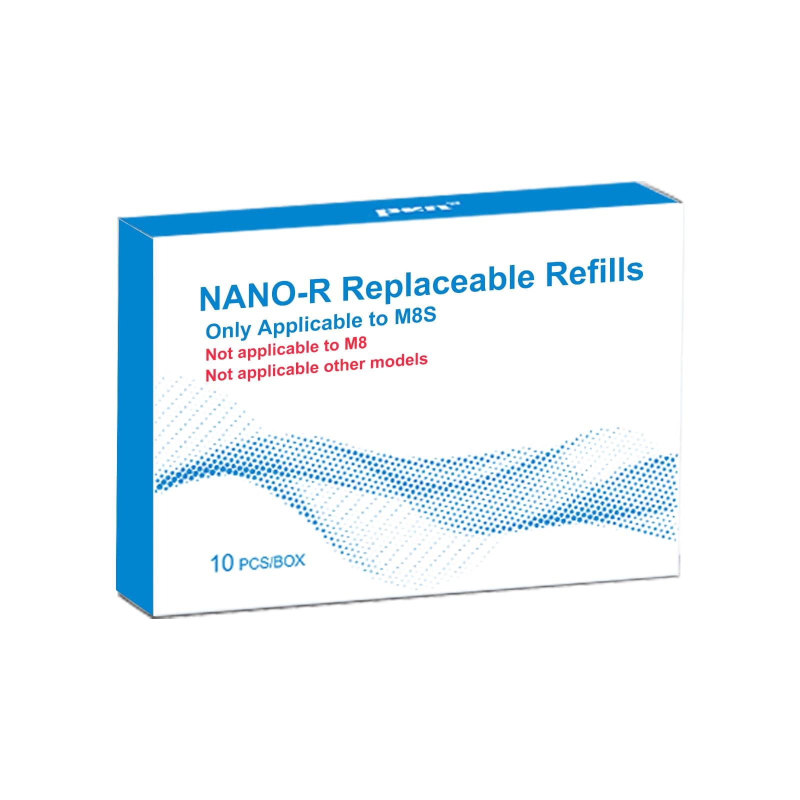 CLETINA 10PCS M8S/A8S/A9 NANO Original Replaceable Refills - NANO Replacement Needle Refills(NANO)