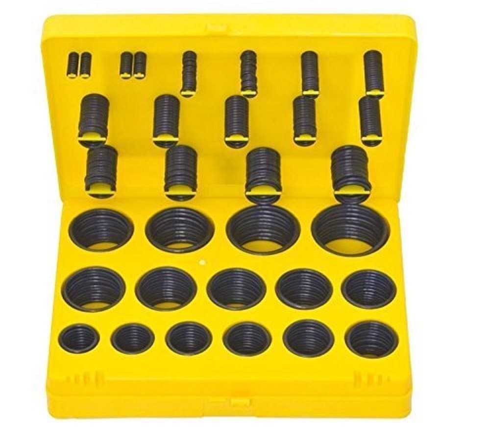 High Grade Rubber O Ring Kit In Metric Sizes. Made Of Quality Nitrile Rubber Ideal For Maintenance, Plumbing, Engineers And Numerous Tasks.