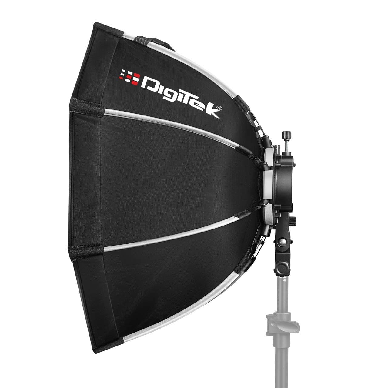 Digitek (DSBH-055) Lightweight & Portable Soft Box Comes with S2 Type Bracket & 2 Diffuser Sheets | Carrying Case | Compatible with All Flash Speedlights