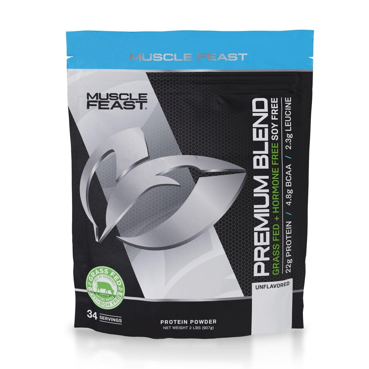 Muscle Feast(Unflavored) - Premium Protein Blend (Unflavored)